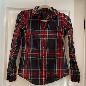 Jcrew perfect fit blouse size 0